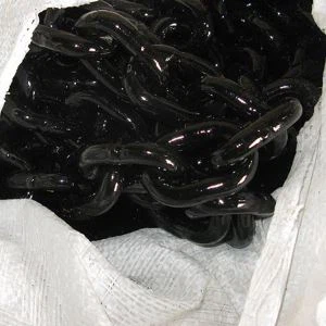 Corrente de elevação G80 com gancho de travamento automático