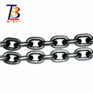 Corrente de elevação industrial de melhor qualidade G100 preto/polido/zinco